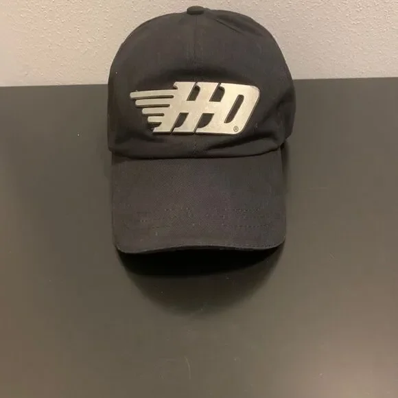 Black Harley Davison adjustable hat w/Metal - Picture 11 of 13